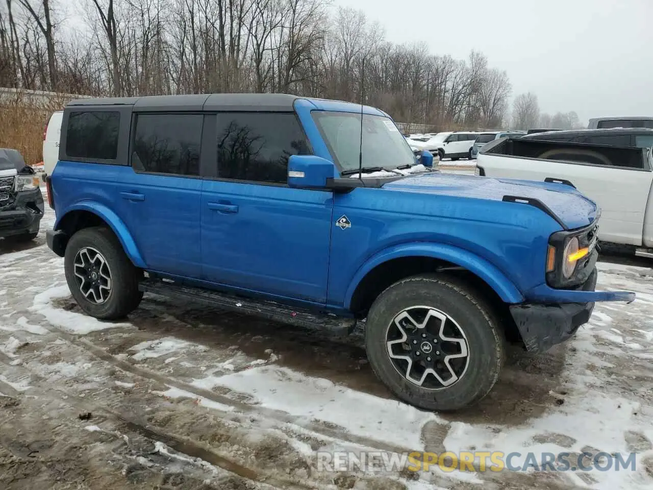 4 fotografías del automóvil dañado 1FMDE5BH8NLA89367 FORD BRONCO 2022