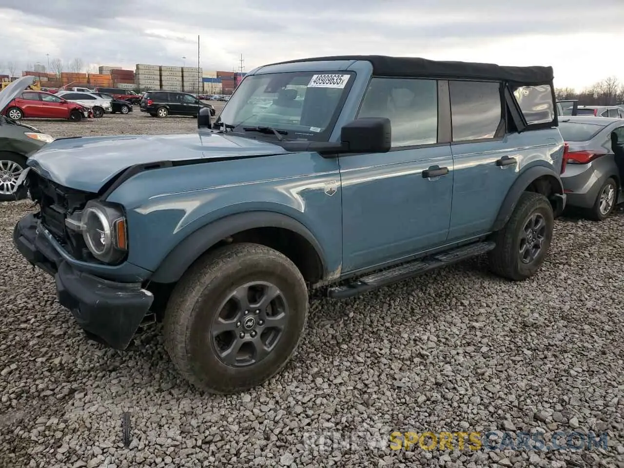 1 fotografías del automóvil dañado 1FMDE5BH8NLA99753 FORD BRONCO 2022
