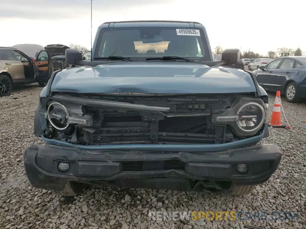 5 fotografías del automóvil dañado 1FMDE5BH8NLA99753 FORD BRONCO 2022