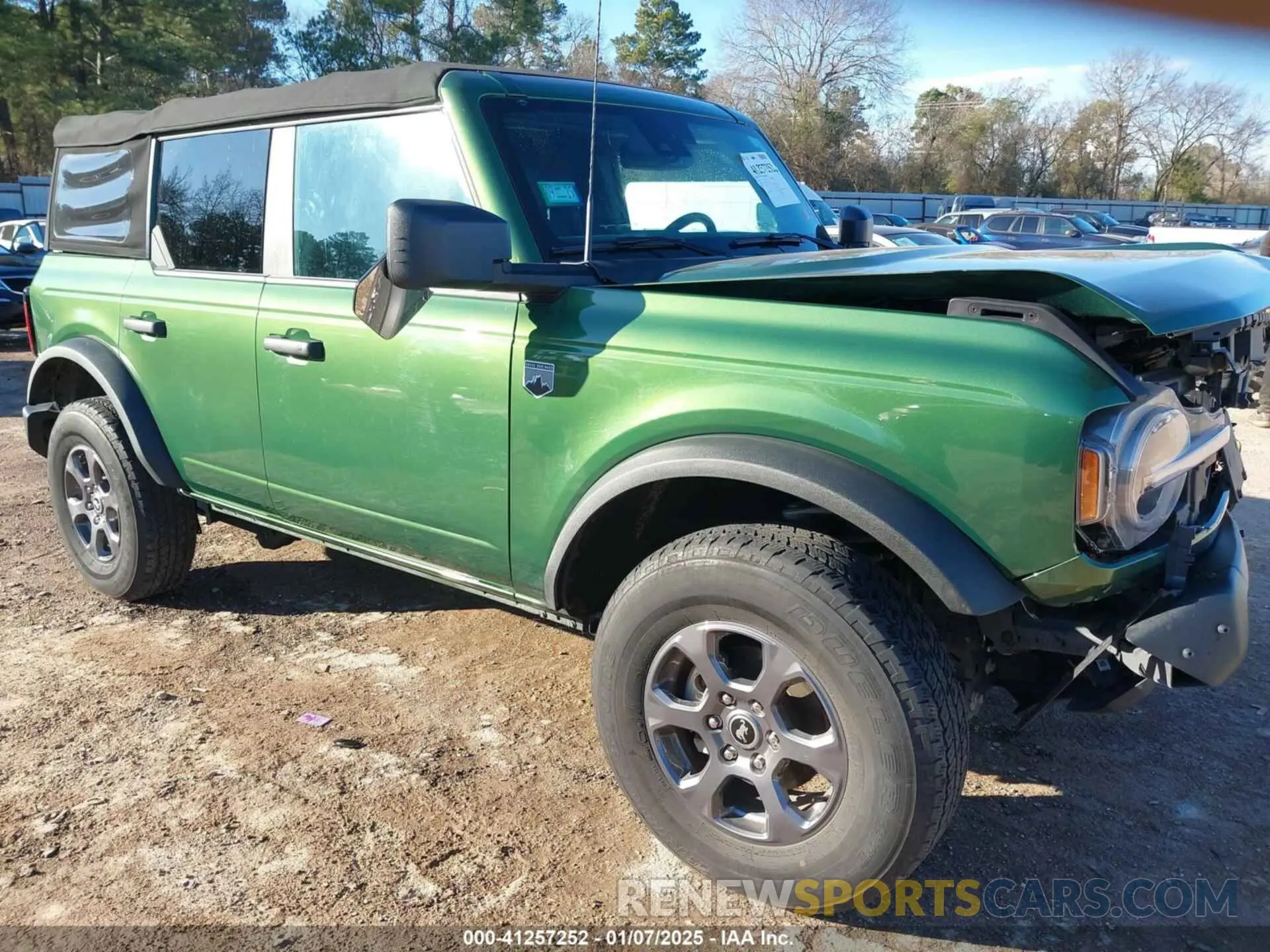 1 fotografías del automóvil dañado 1FMDE5BH8NLB01842 FORD BRONCO 2022