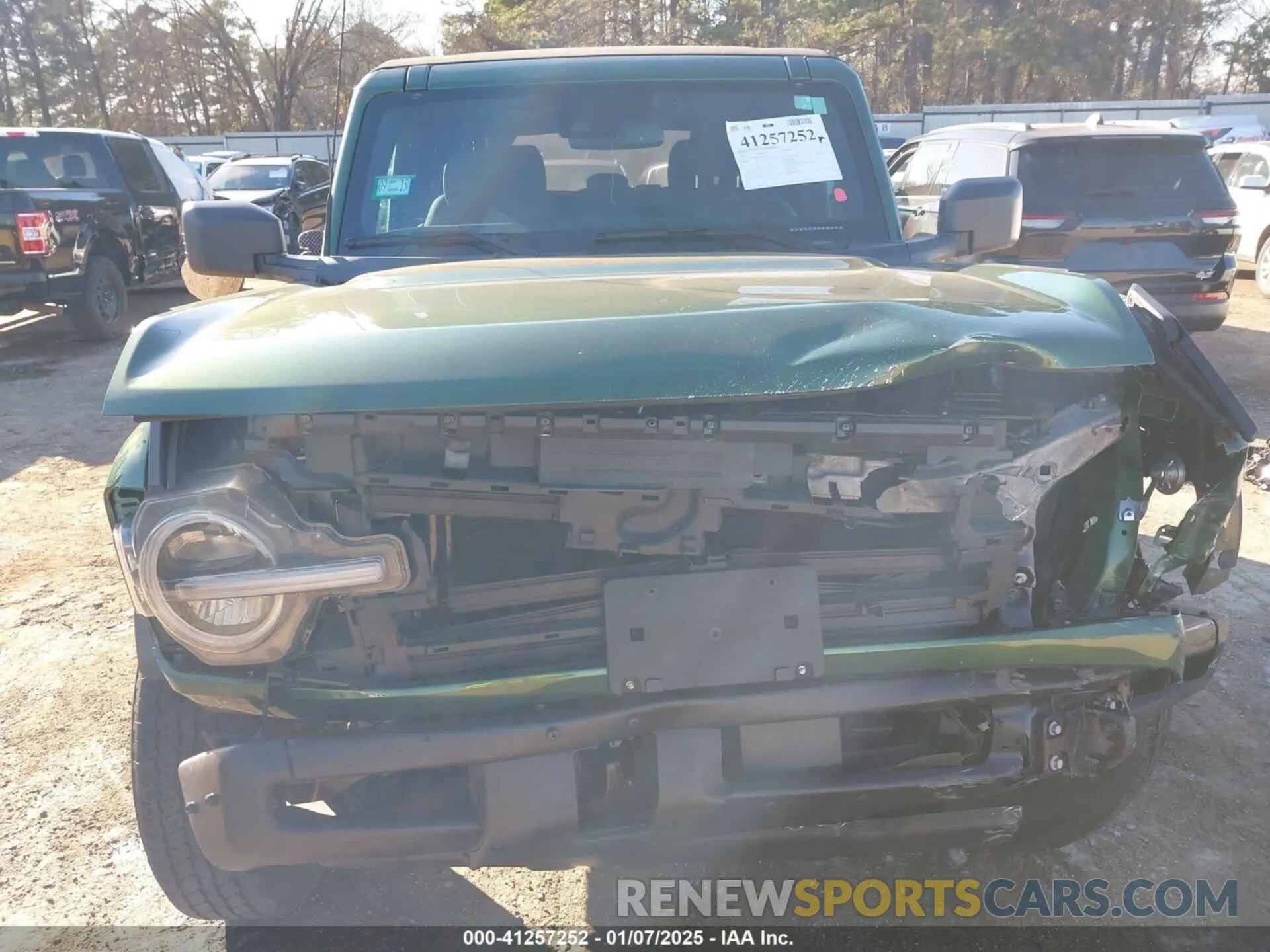 13 fotografías del automóvil dañado 1FMDE5BH8NLB01842 FORD BRONCO 2022