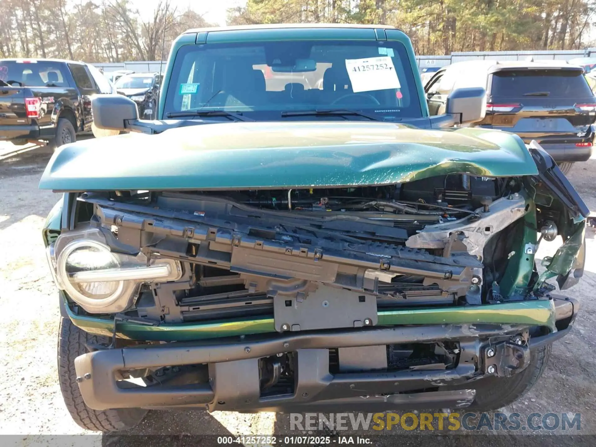 6 fotografías del automóvil dañado 1FMDE5BH8NLB01842 FORD BRONCO 2022