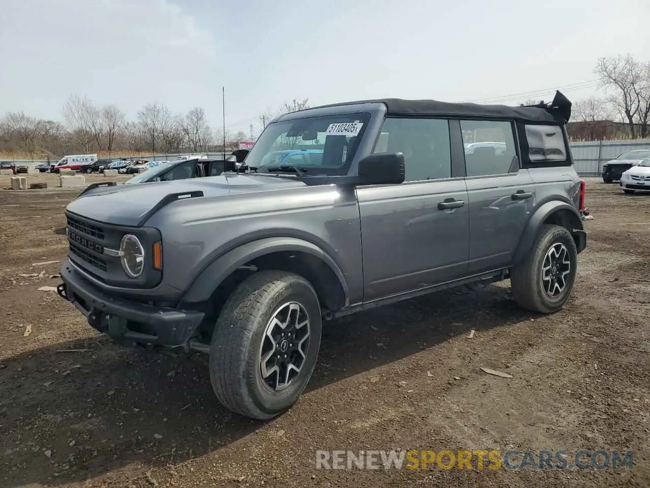 1 fotografías del automóvil dañado 1FMDE5BH9NLA86185 FORD BRONCO 2022