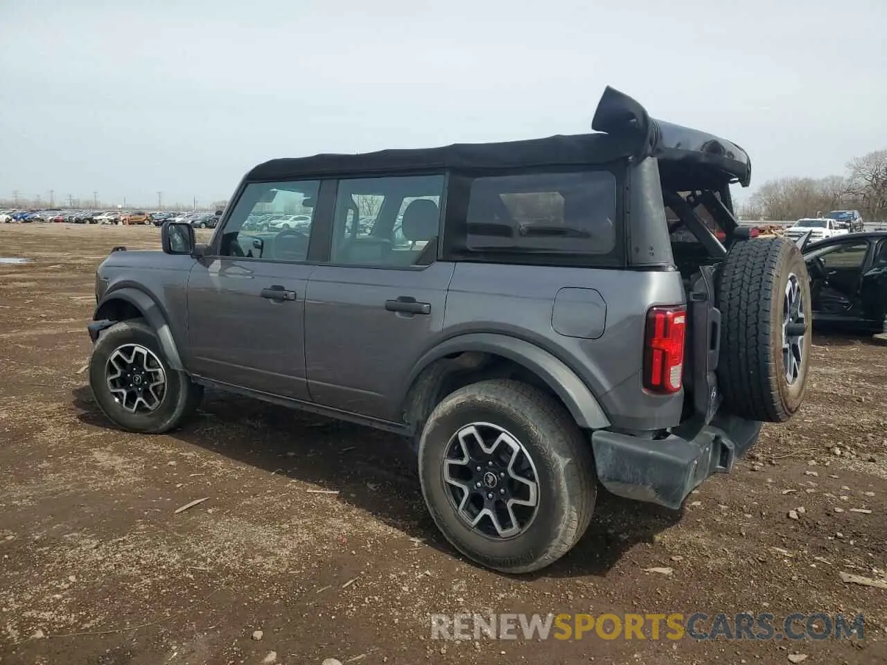 2 fotografías del automóvil dañado 1FMDE5BH9NLA86185 FORD BRONCO 2022