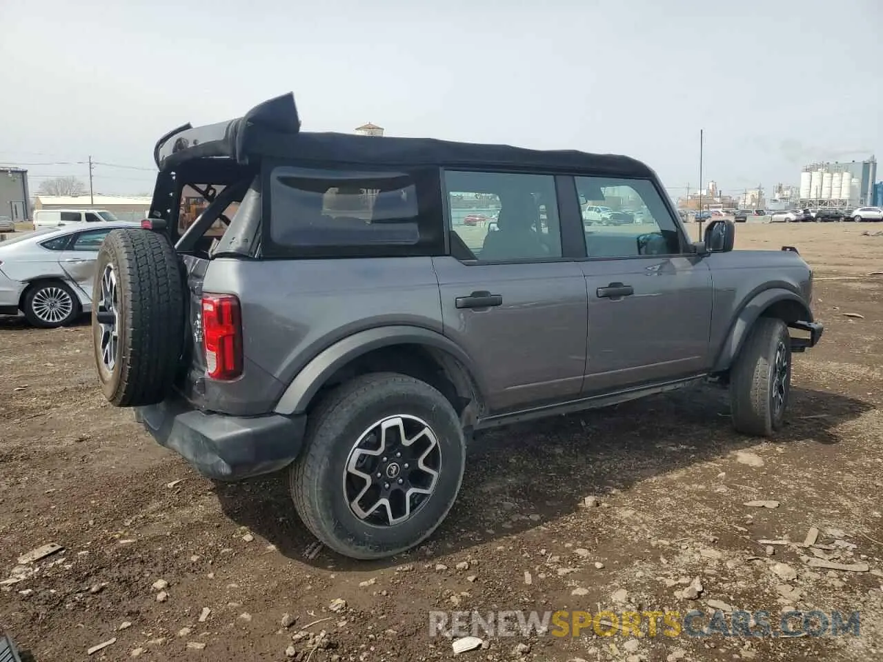 3 fotografías del automóvil dañado 1FMDE5BH9NLA86185 FORD BRONCO 2022