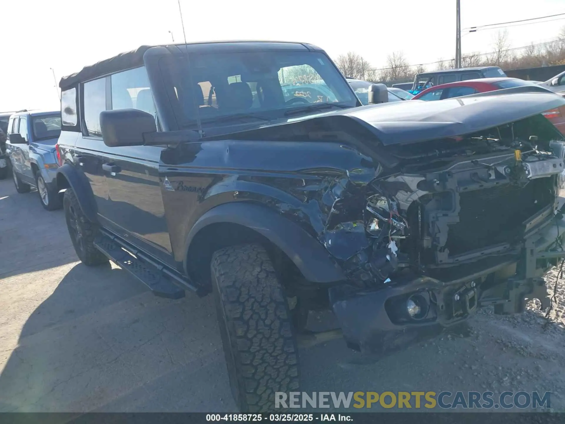 13 fotografías del automóvil dañado 1FMDE5BH9NLB25616 FORD BRONCO 2022