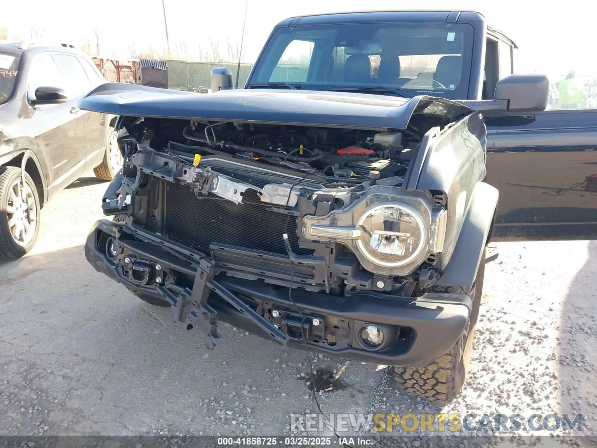 6 fotografías del automóvil dañado 1FMDE5BH9NLB25616 FORD BRONCO 2022
