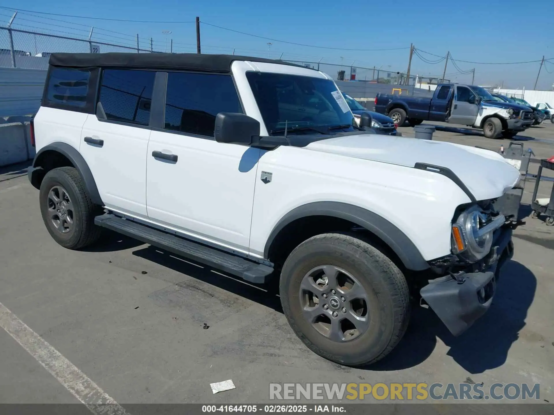 1 fotografías del automóvil dañado 1FMDE5BH9NLB39810 FORD BRONCO 2022