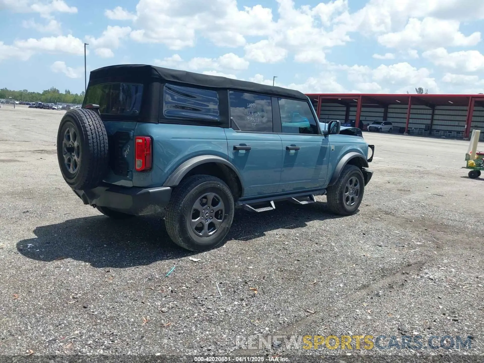 4 fotografías del automóvil dañado 1FMDE5BH9NLB83791 FORD BRONCO 2022