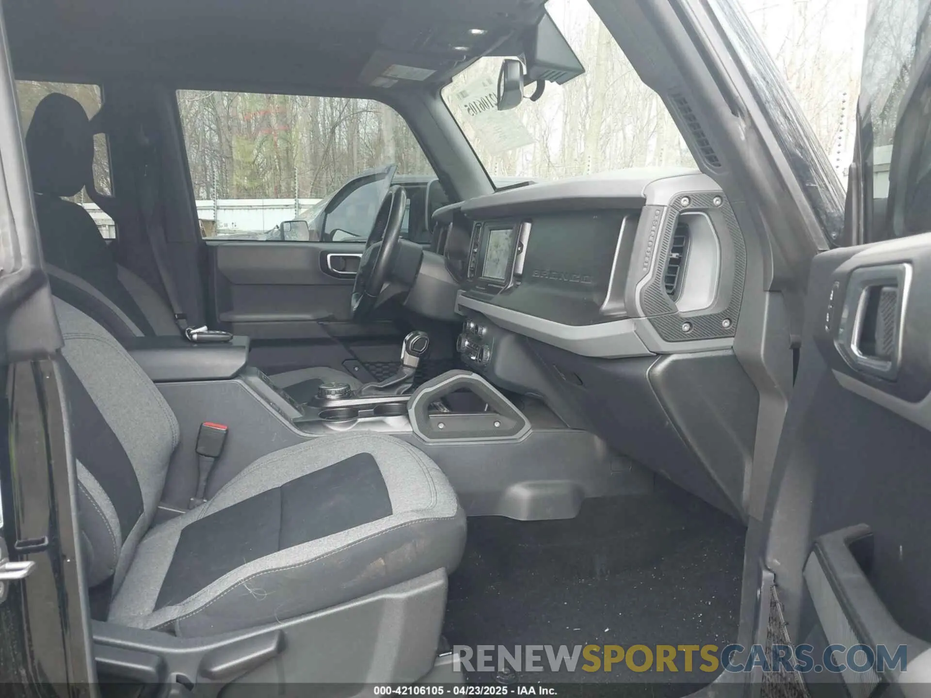 5 fotografías del automóvil dañado 1FMDE5BHXNLB17265 FORD BRONCO 2022