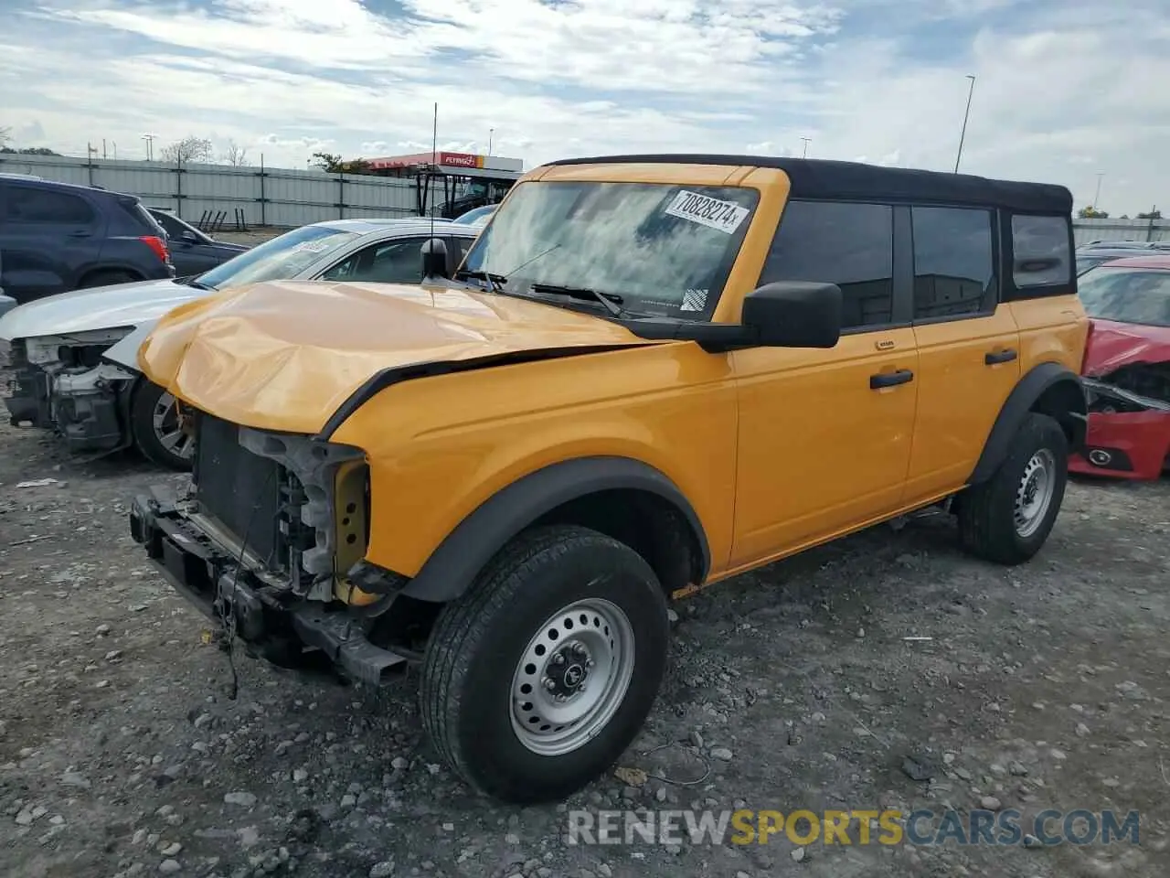 1 fotografías del automóvil dañado 1FMDE5BHXNLB40934 FORD BRONCO 2022