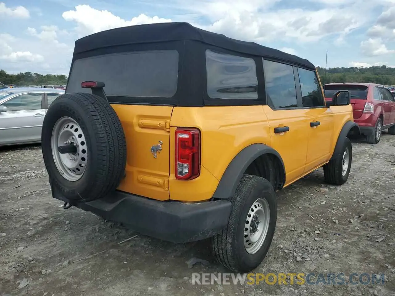 3 fotografías del automóvil dañado 1FMDE5BHXNLB40934 FORD BRONCO 2022