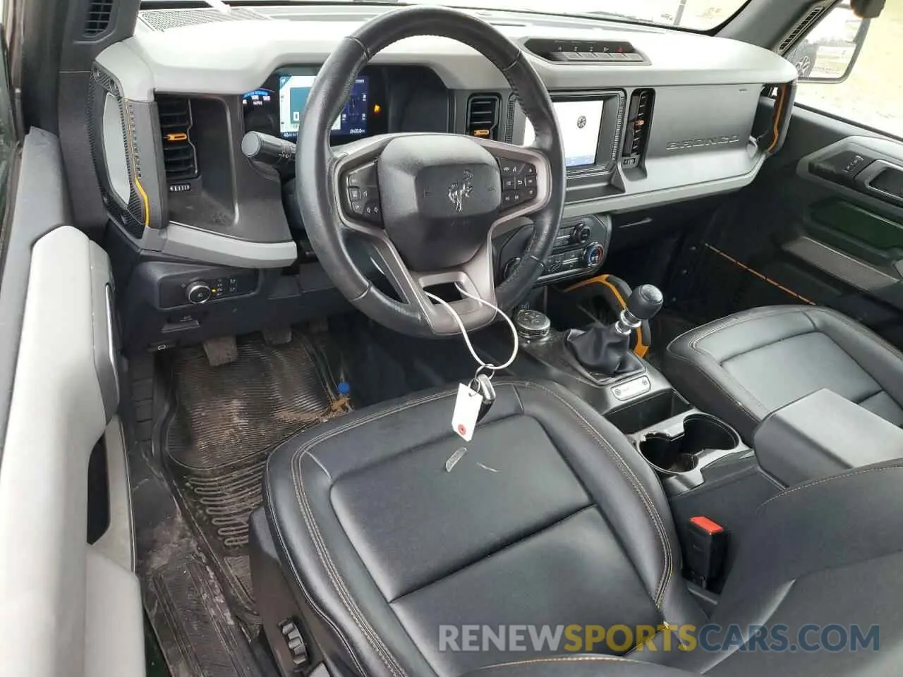 8 fotografías del automóvil dañado 1FMDE5CH0NLB40410 FORD BRONCO 2022