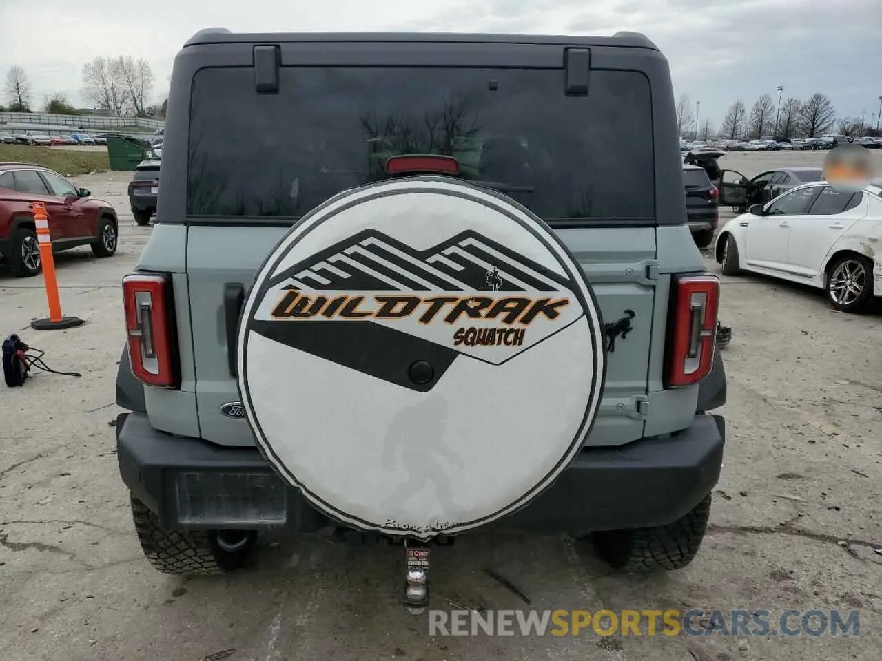6 fotografías del automóvil dañado 1FMDE5CP1NLB68658 FORD BRONCO 2022