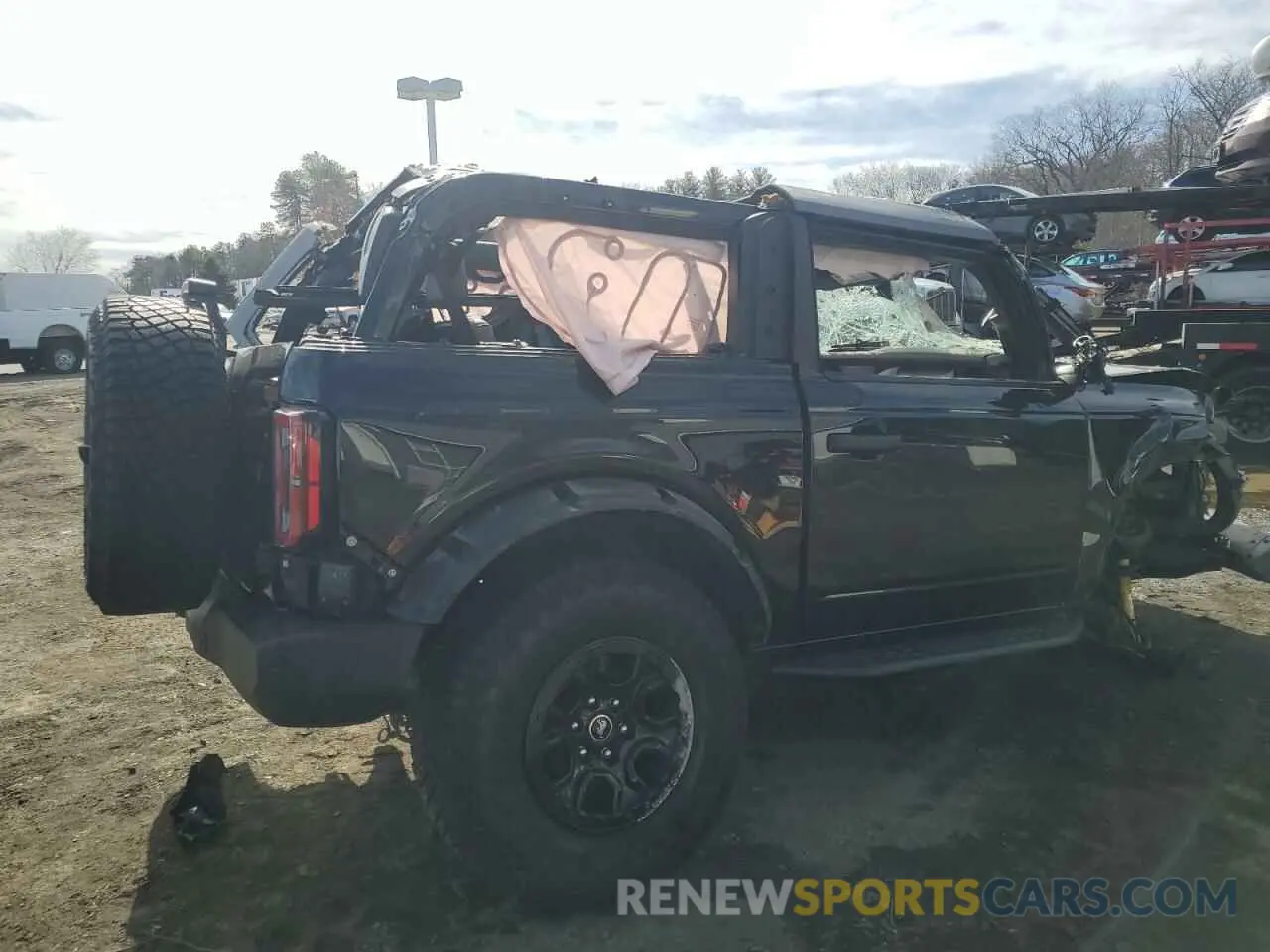 3 fotografías del automóvil dañado 1FMDE5CP4NLA79411 FORD BRONCO 2022