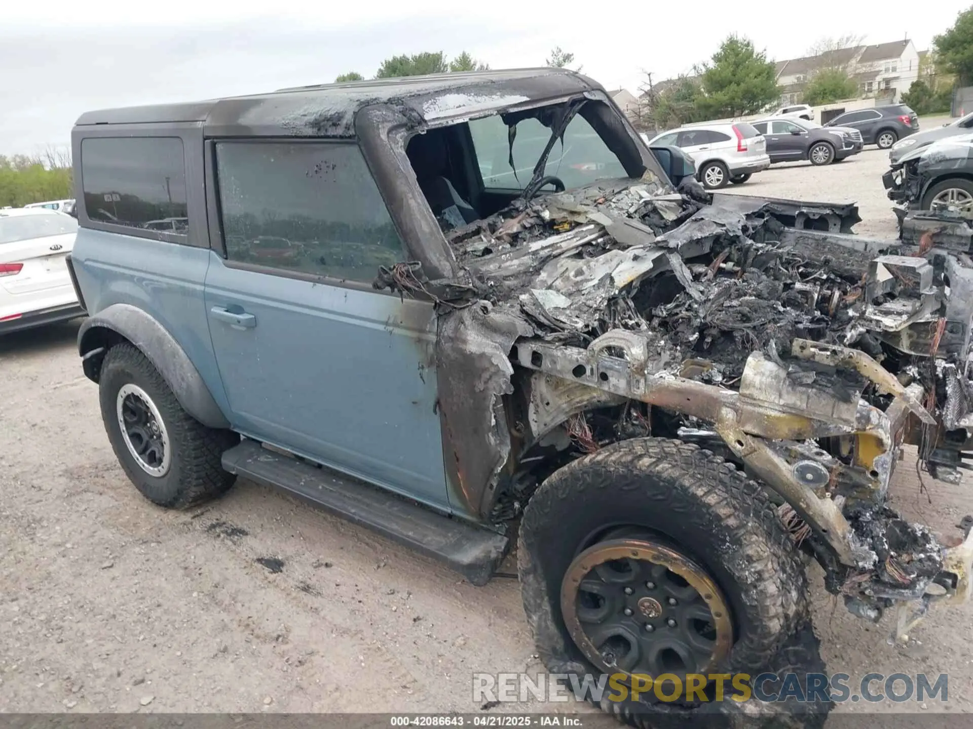 1 fotografías del automóvil dañado 1FMDE5CP4NLB66712 FORD BRONCO 2022