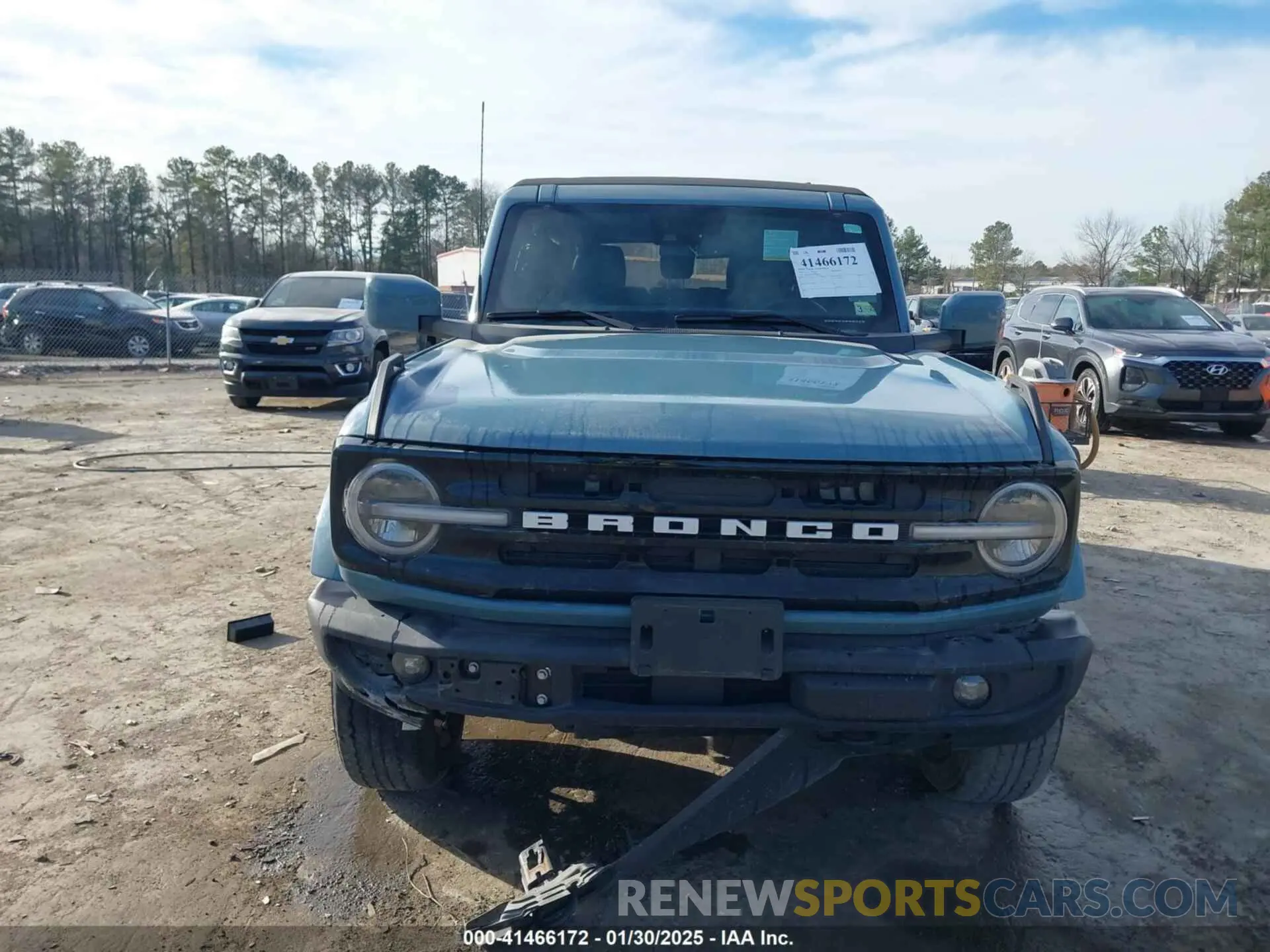 12 fotografías del automóvil dañado 1FMDE5DH0NLB77892 FORD BRONCO 2022