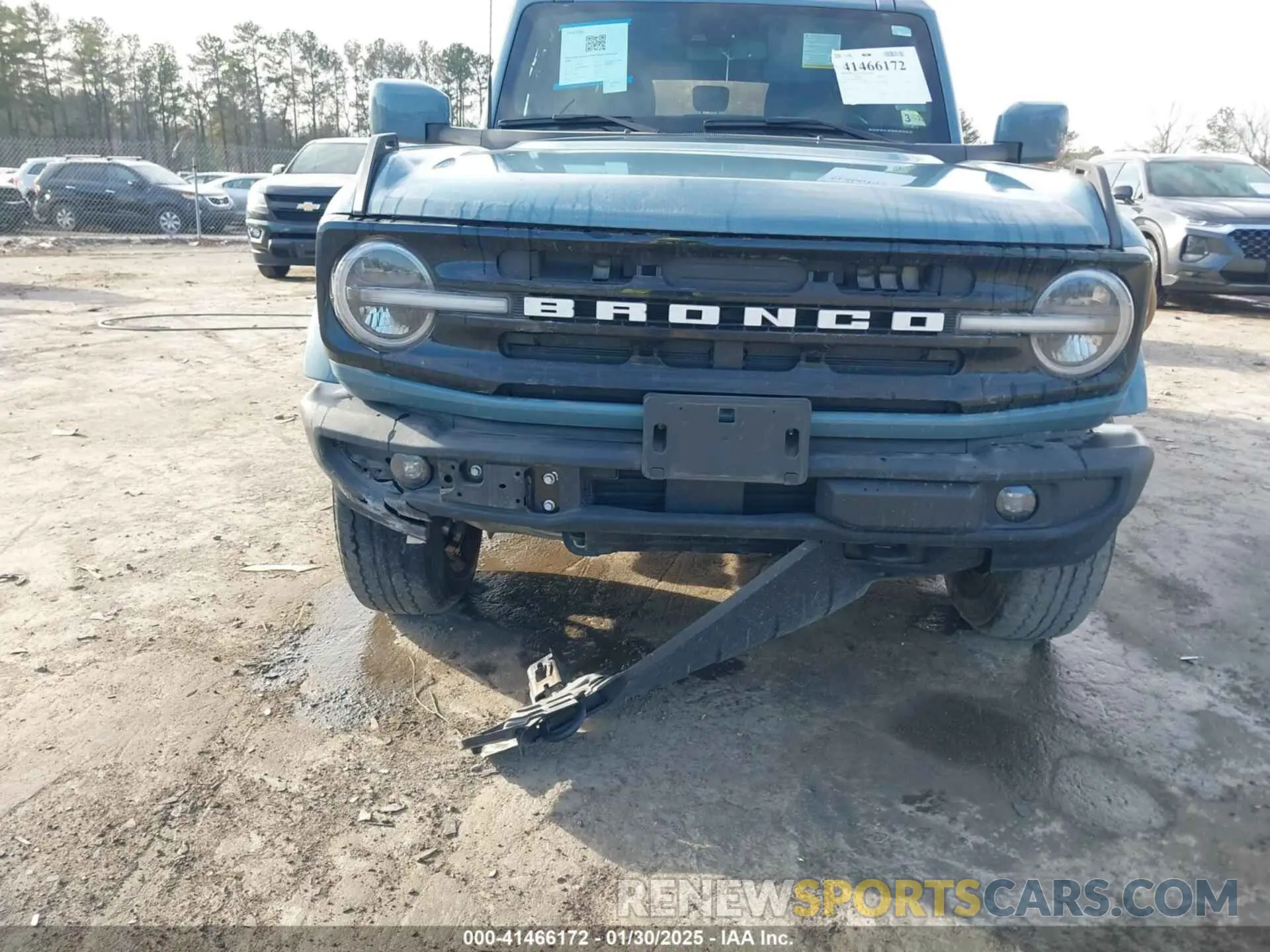 6 fotografías del automóvil dañado 1FMDE5DH0NLB77892 FORD BRONCO 2022