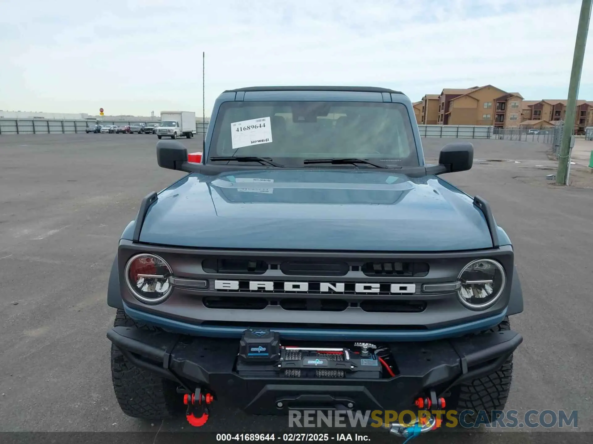 6 fotografías del automóvil dañado 1FMDE5DH5NLA97519 FORD BRONCO 2022