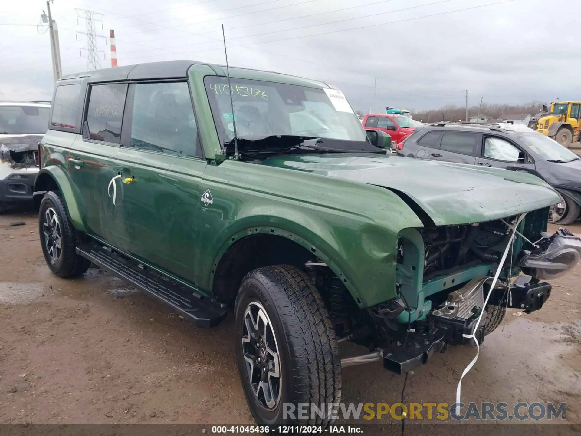 1 fotografías del automóvil dañado 1FMEE5BP0NLB11387 FORD BRONCO 2022