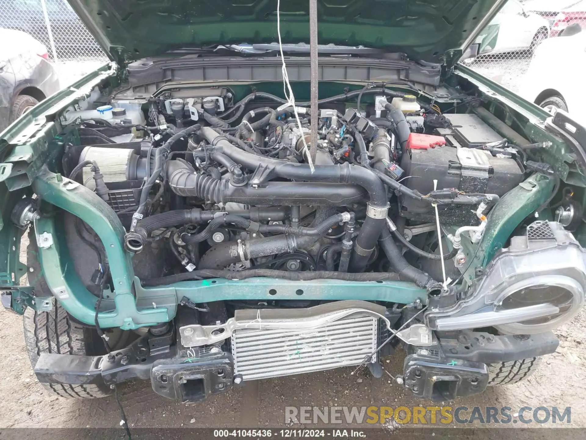 10 fotografías del automóvil dañado 1FMEE5BP0NLB11387 FORD BRONCO 2022