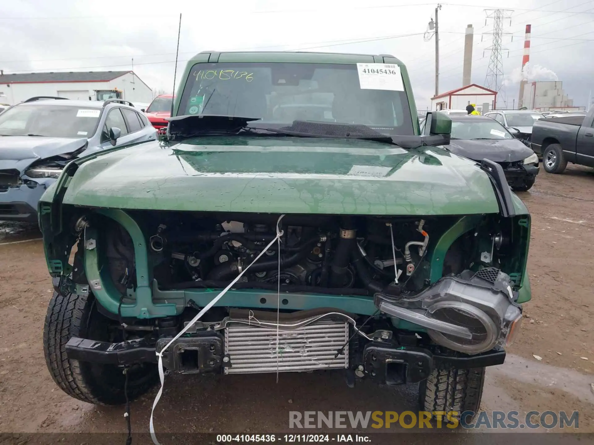 13 fotografías del automóvil dañado 1FMEE5BP0NLB11387 FORD BRONCO 2022