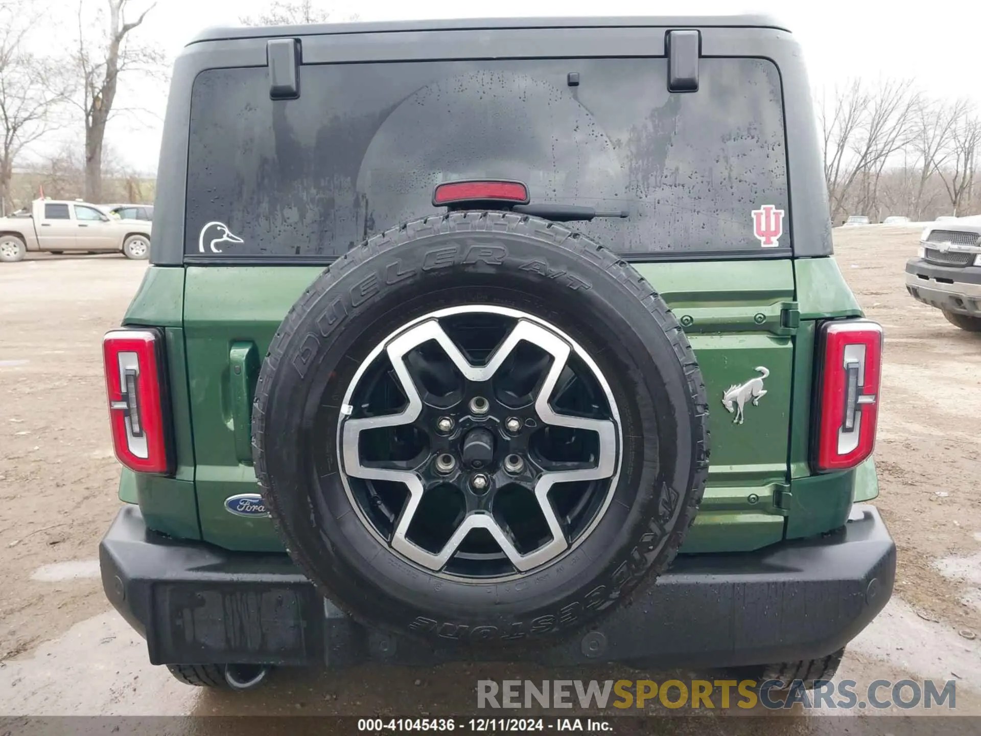 17 fotografías del automóvil dañado 1FMEE5BP0NLB11387 FORD BRONCO 2022