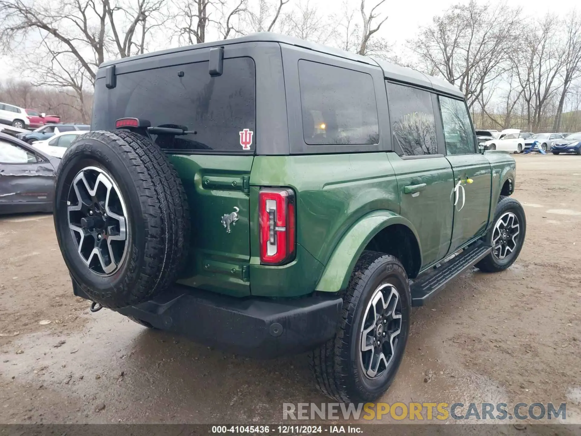 4 fotografías del automóvil dañado 1FMEE5BP0NLB11387 FORD BRONCO 2022
