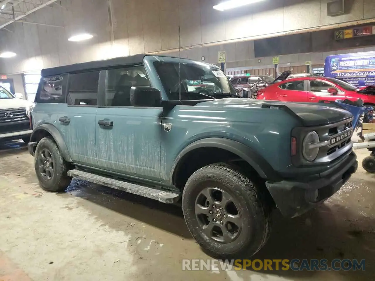 4 fotografías del automóvil dañado 1FMEE5BP4NLA81293 FORD BRONCO 2022