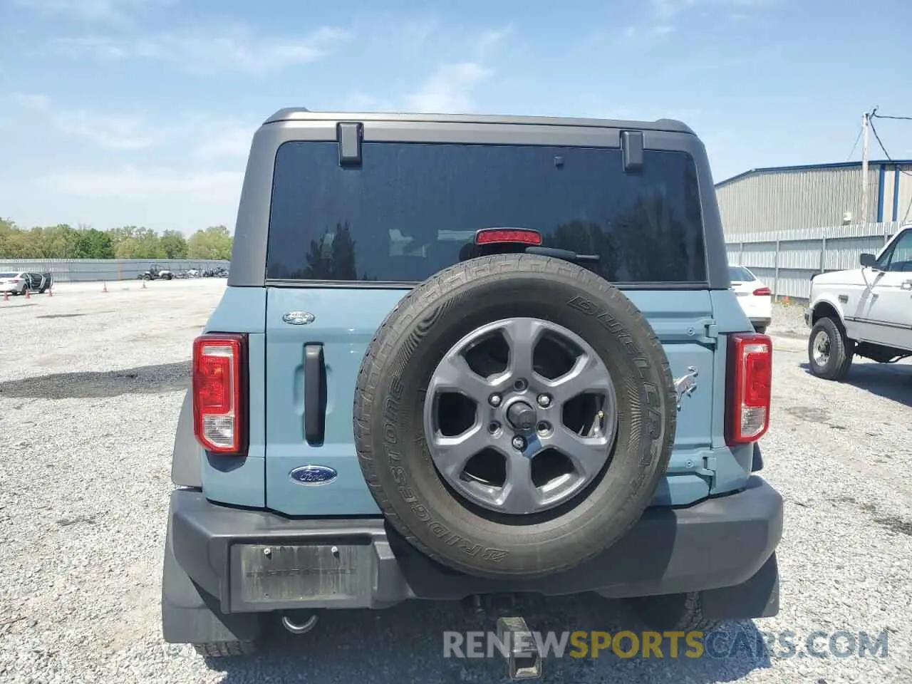 6 fotografías del automóvil dañado 1FMEE5BP4NLB62407 FORD BRONCO 2022