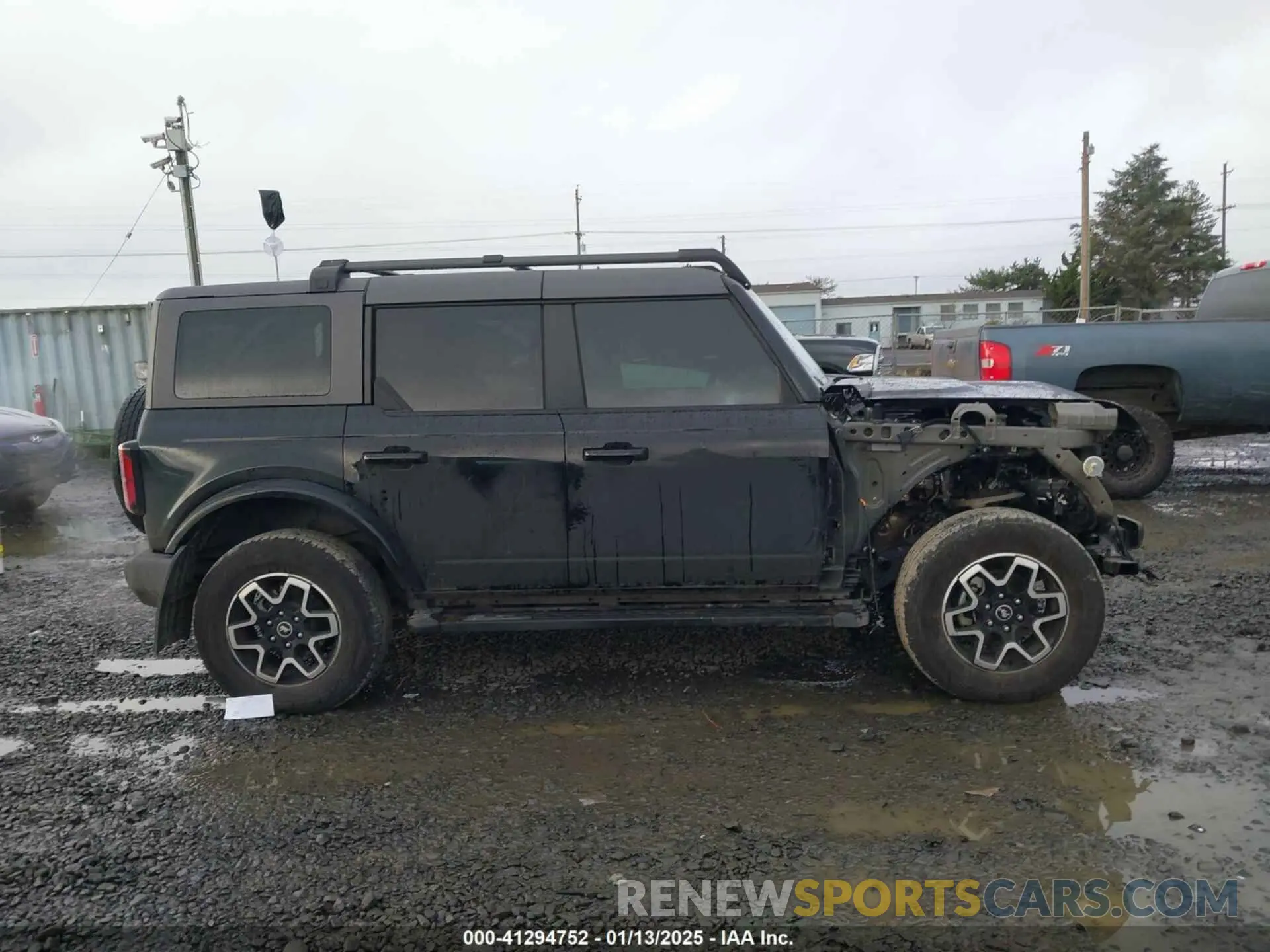 14 fotografías del automóvil dañado 1FMEE5BP9NLB60734 FORD BRONCO 2022
