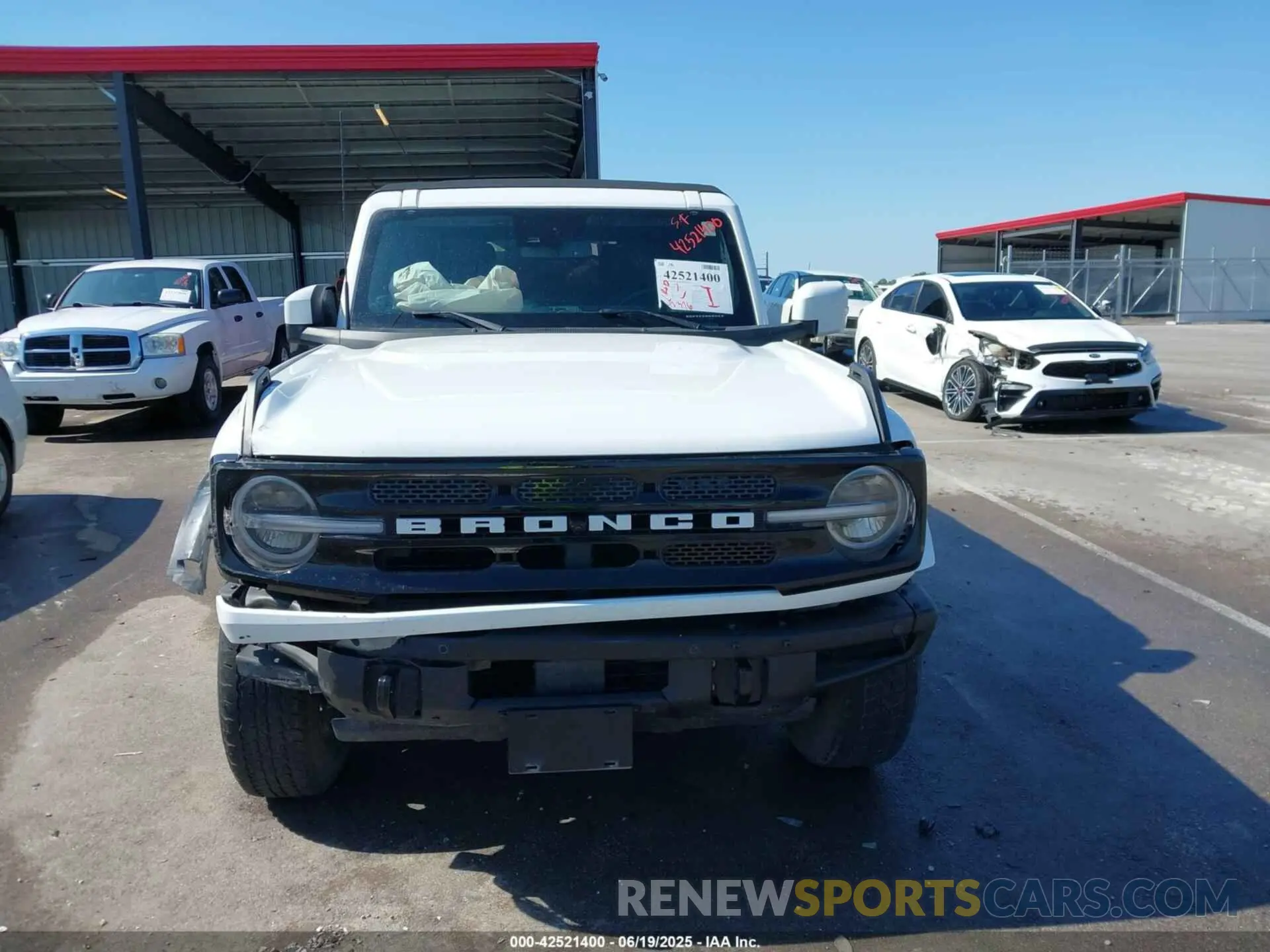 13 fotografías del automóvil dañado 1FMEE5BPXNLB21960 FORD BRONCO 2022