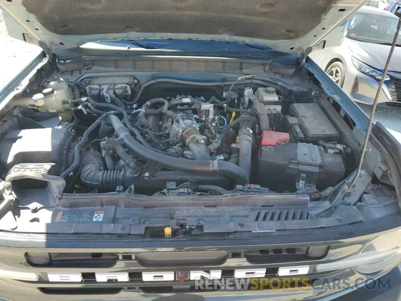 12 fotografías del automóvil dañado 1FMEE5BPXNLB48768 FORD BRONCO 2022