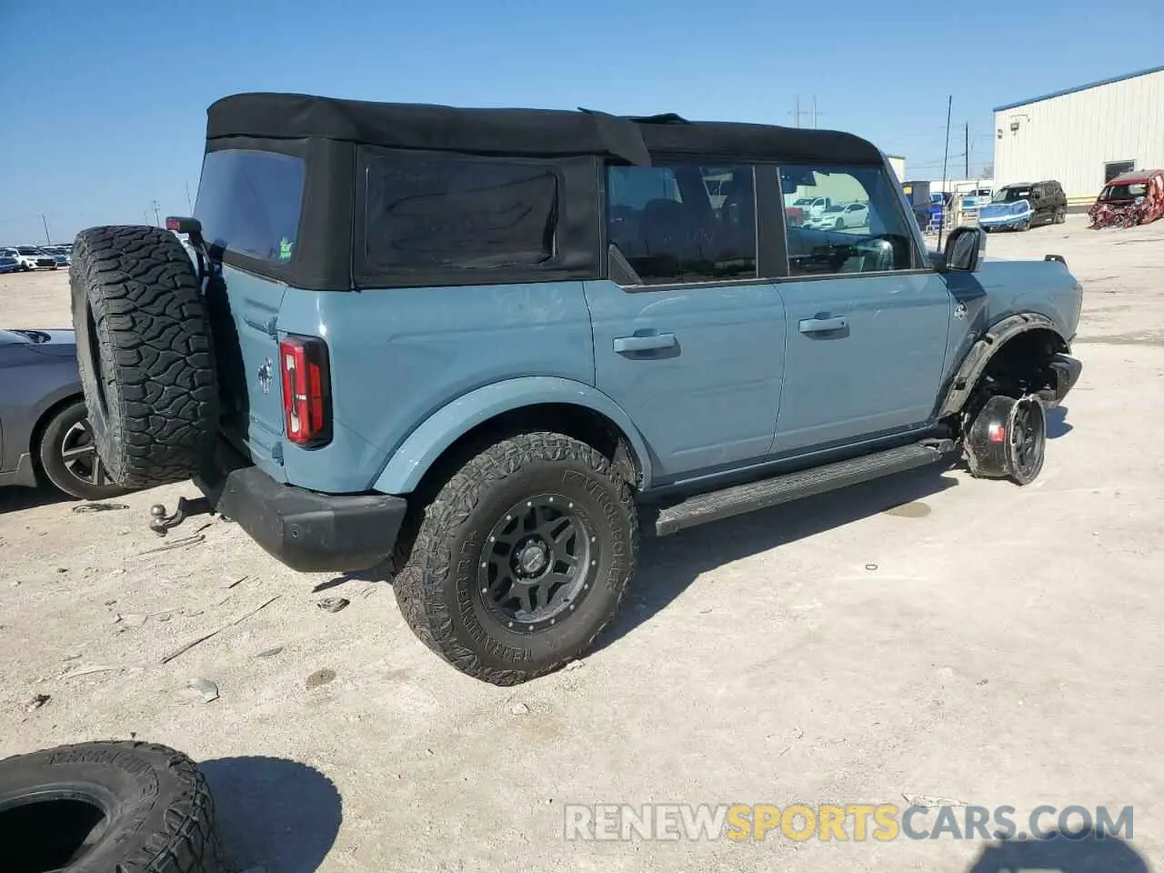 3 fotografías del automóvil dañado 1FMEE5BPXNLB48768 FORD BRONCO 2022