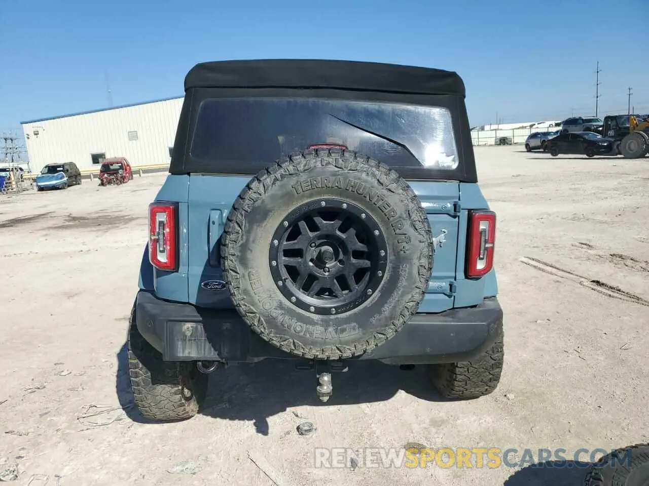 6 fotografías del automóvil dañado 1FMEE5BPXNLB48768 FORD BRONCO 2022
