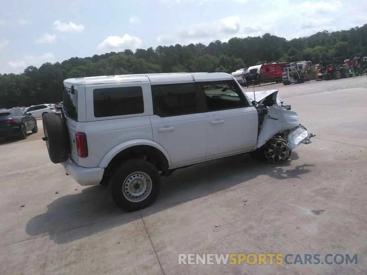 3 fotografías del automóvil dañado 1FMEE5BPXNLB59480 FORD BRONCO 2022