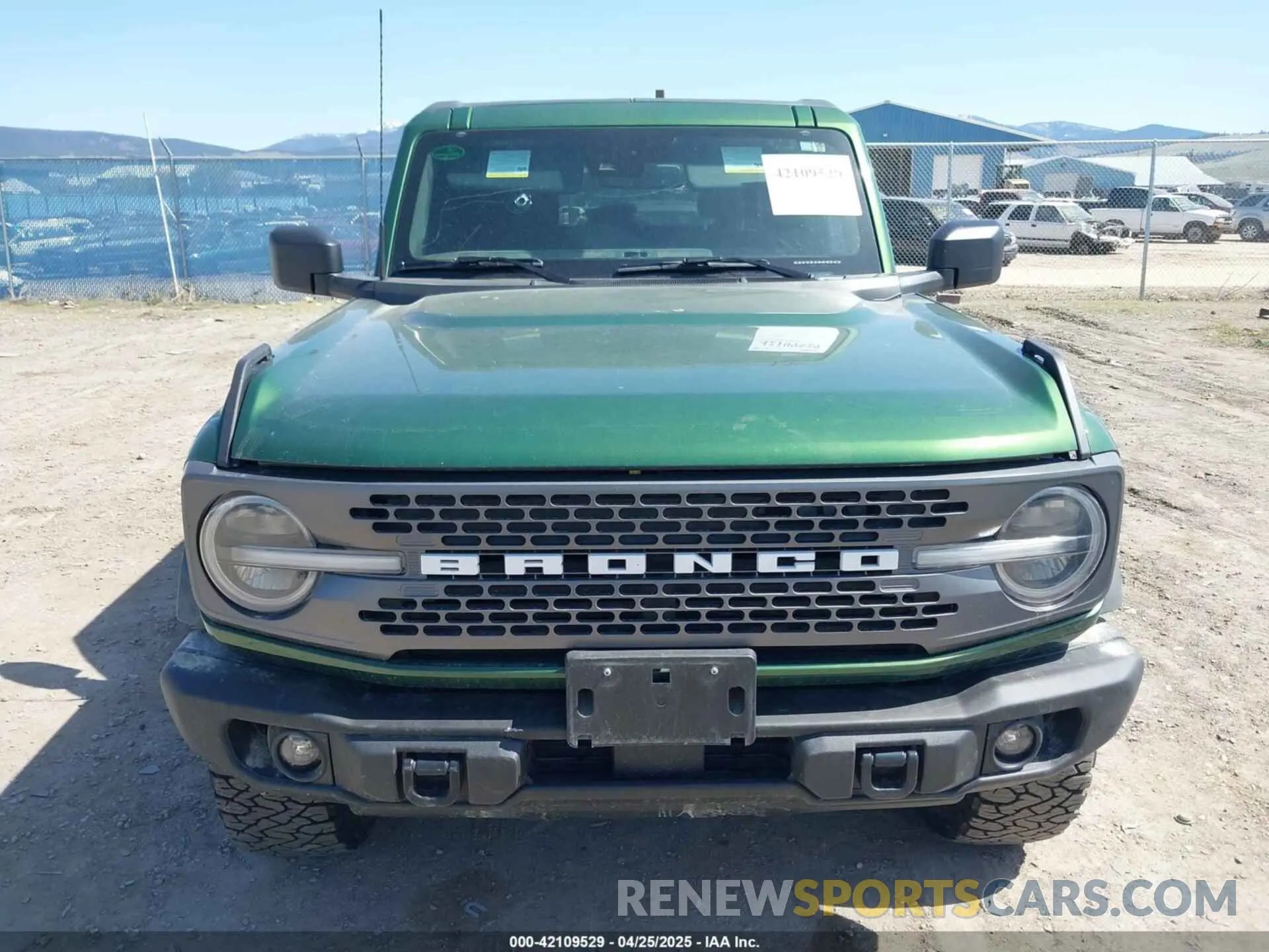 11 fotografías del automóvil dañado 1FMEE5DH4NLB47699 FORD BRONCO 2022