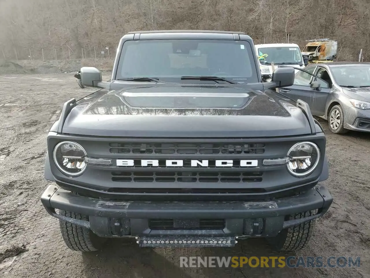 5 fotografías del automóvil dañado 1FMEE5DH8NLB29609 FORD BRONCO 2022
