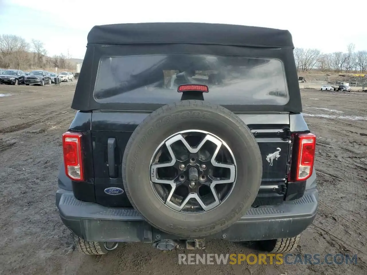 6 fotografías del automóvil dañado 1FMEE5DH8NLB29609 FORD BRONCO 2022