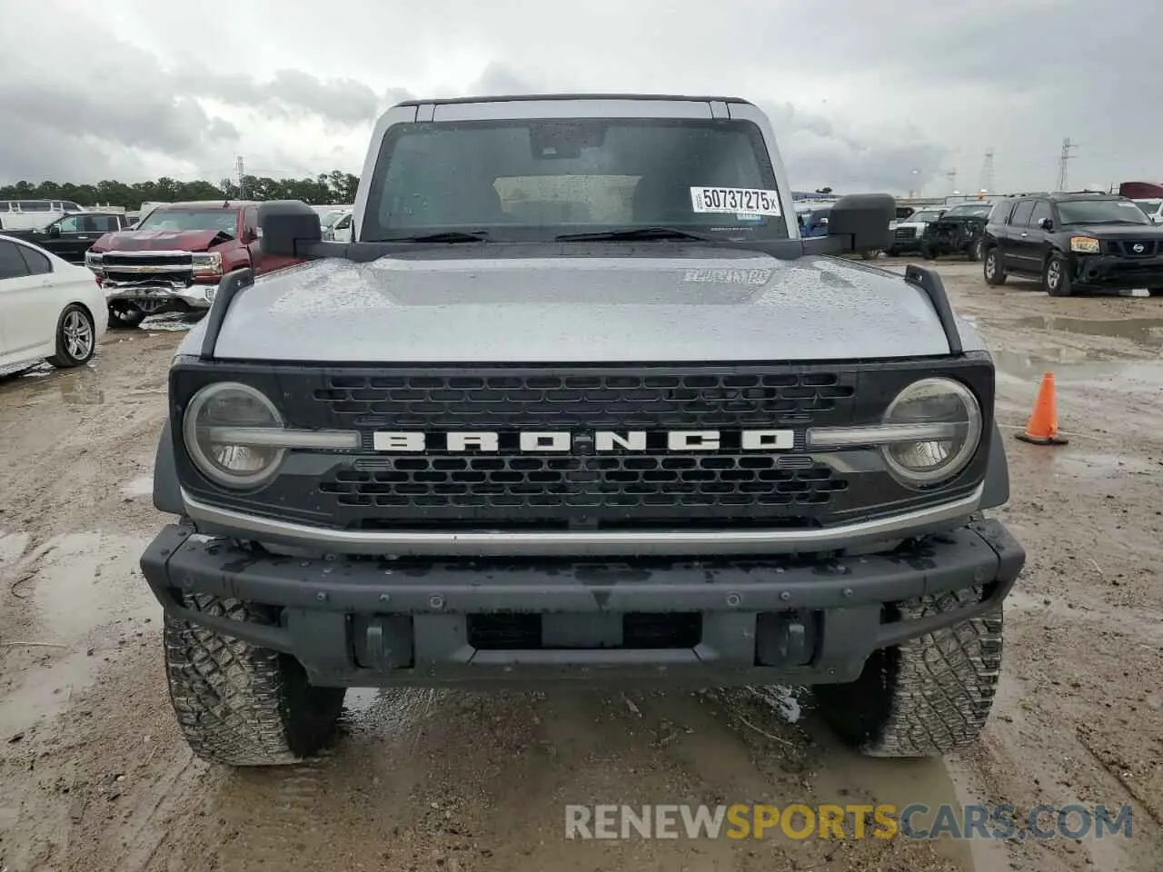 5 fotografías del automóvil dañado 1FMEE5DP0NLA72068 FORD BRONCO 2022