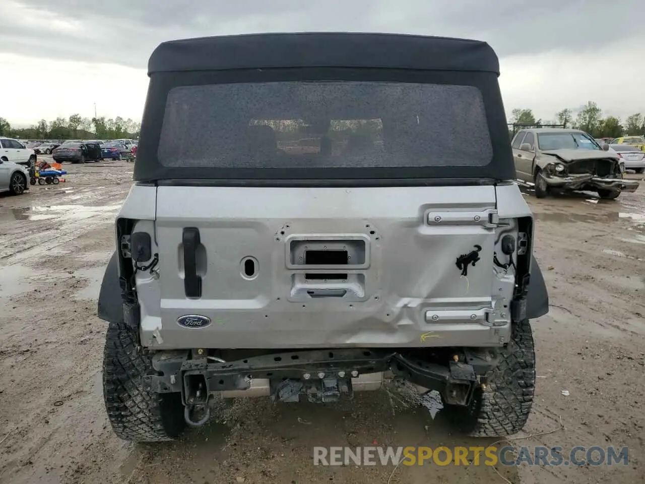 6 fotografías del automóvil dañado 1FMEE5DP0NLA72068 FORD BRONCO 2022