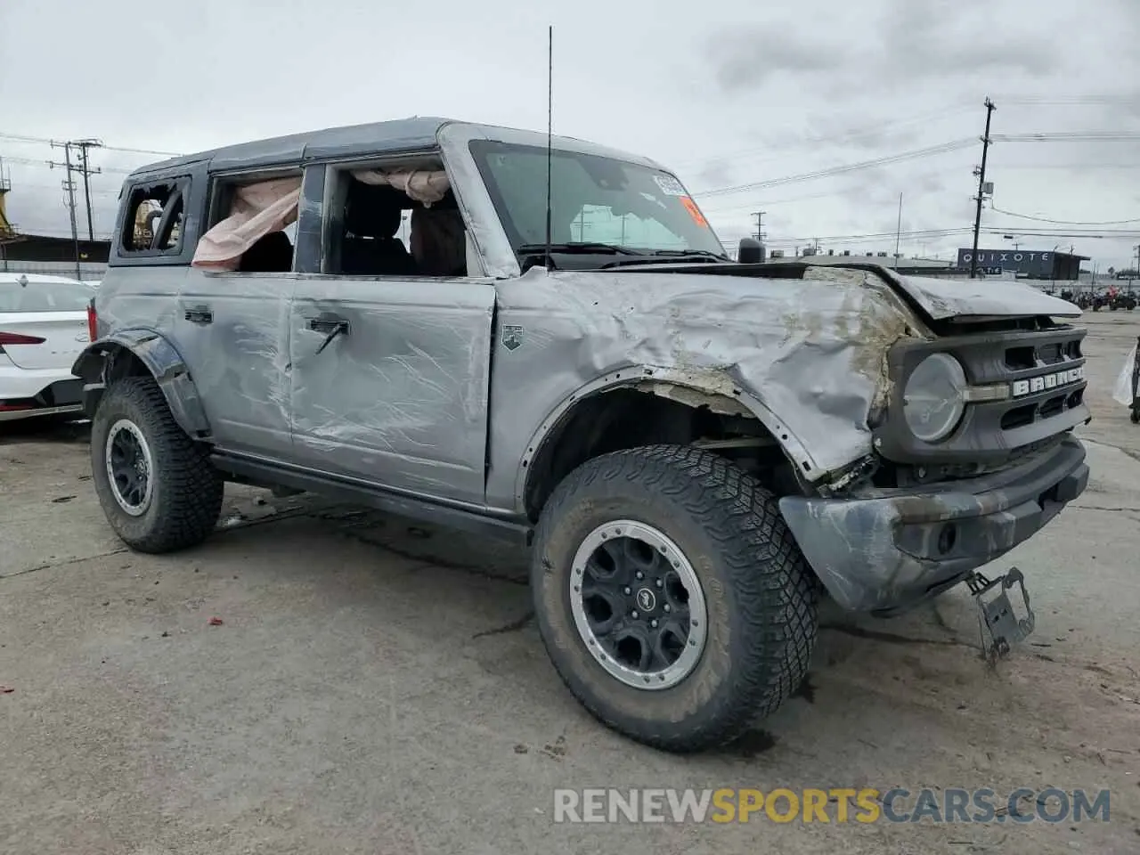 4 fotografías del automóvil dañado 1FMEE5DP1NLA98307 FORD BRONCO 2022
