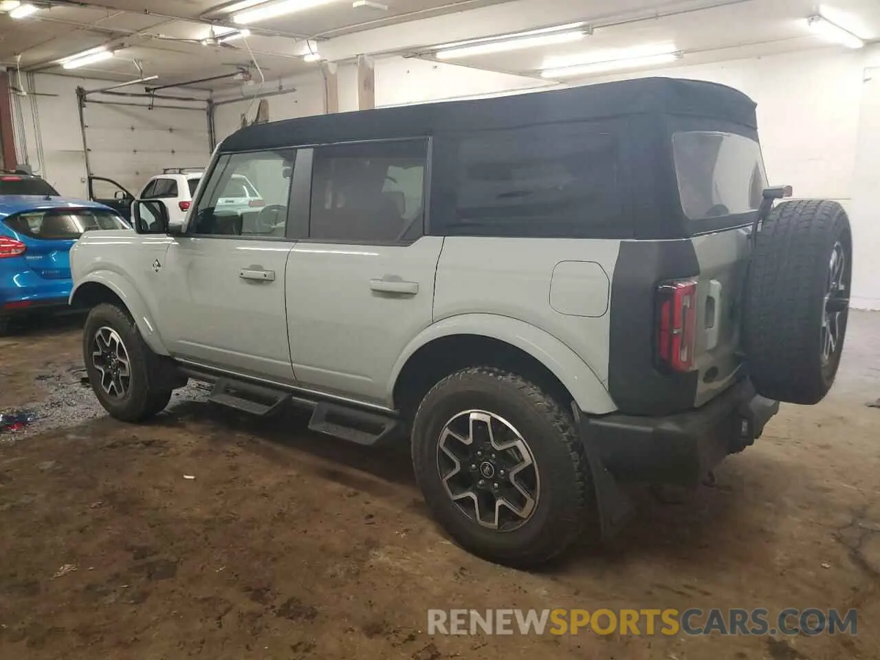 2 fotografías del automóvil dañado 1FMEE5DP1NLB37039 FORD BRONCO 2022