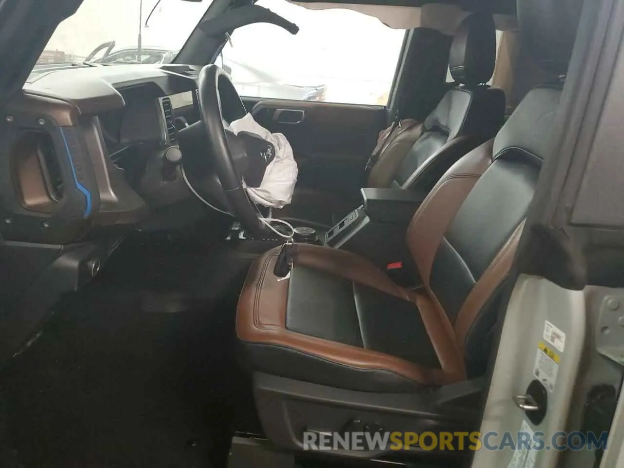 7 fotografías del automóvil dañado 1FMEE5DP1NLB37039 FORD BRONCO 2022