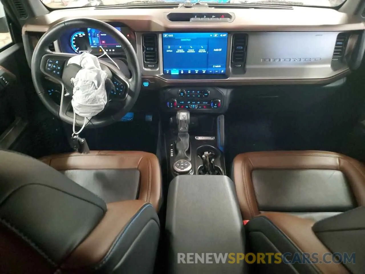 8 fotografías del automóvil dañado 1FMEE5DP1NLB37039 FORD BRONCO 2022