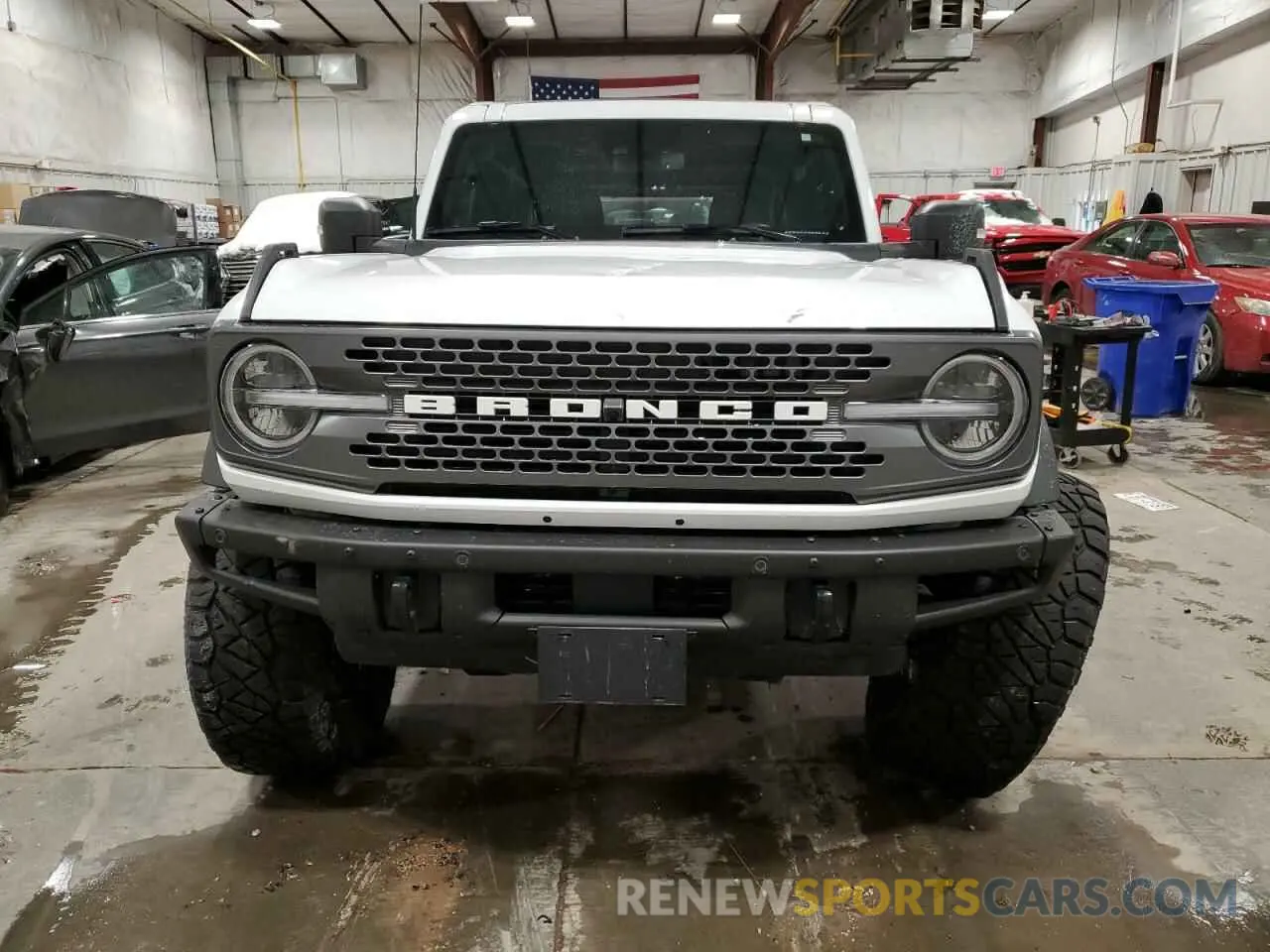 5 fotografías del automóvil dañado 1FMEE5DP2NLB30441 FORD BRONCO 2022
