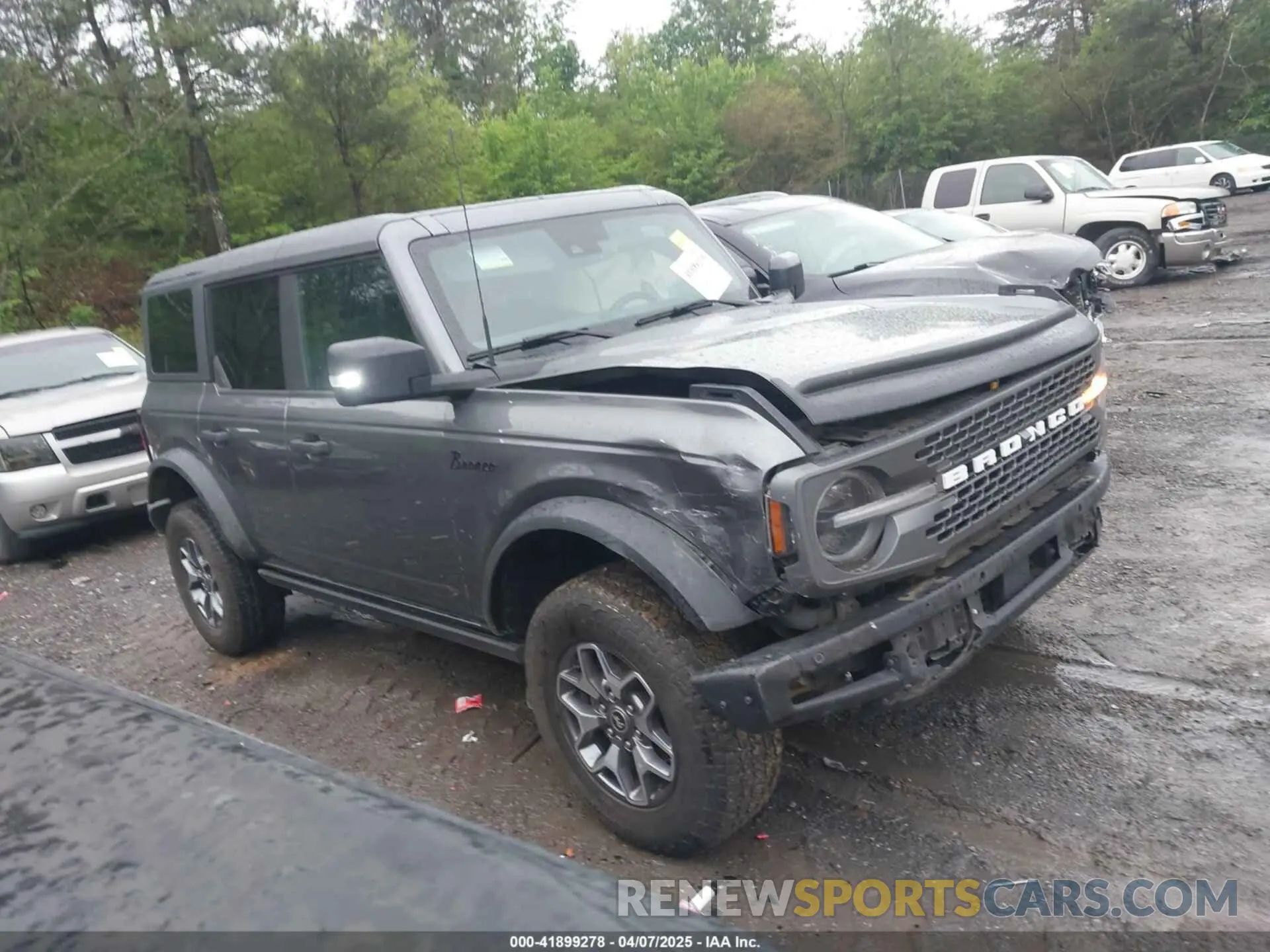 13 fotografías del automóvil dañado 1FMEE5DP4NLB57124 FORD BRONCO 2022