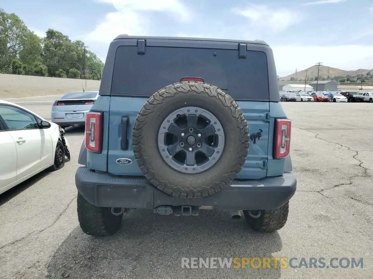 6 fotografías del automóvil dañado 1FMEE5DP4NLB75249 FORD BRONCO 2022