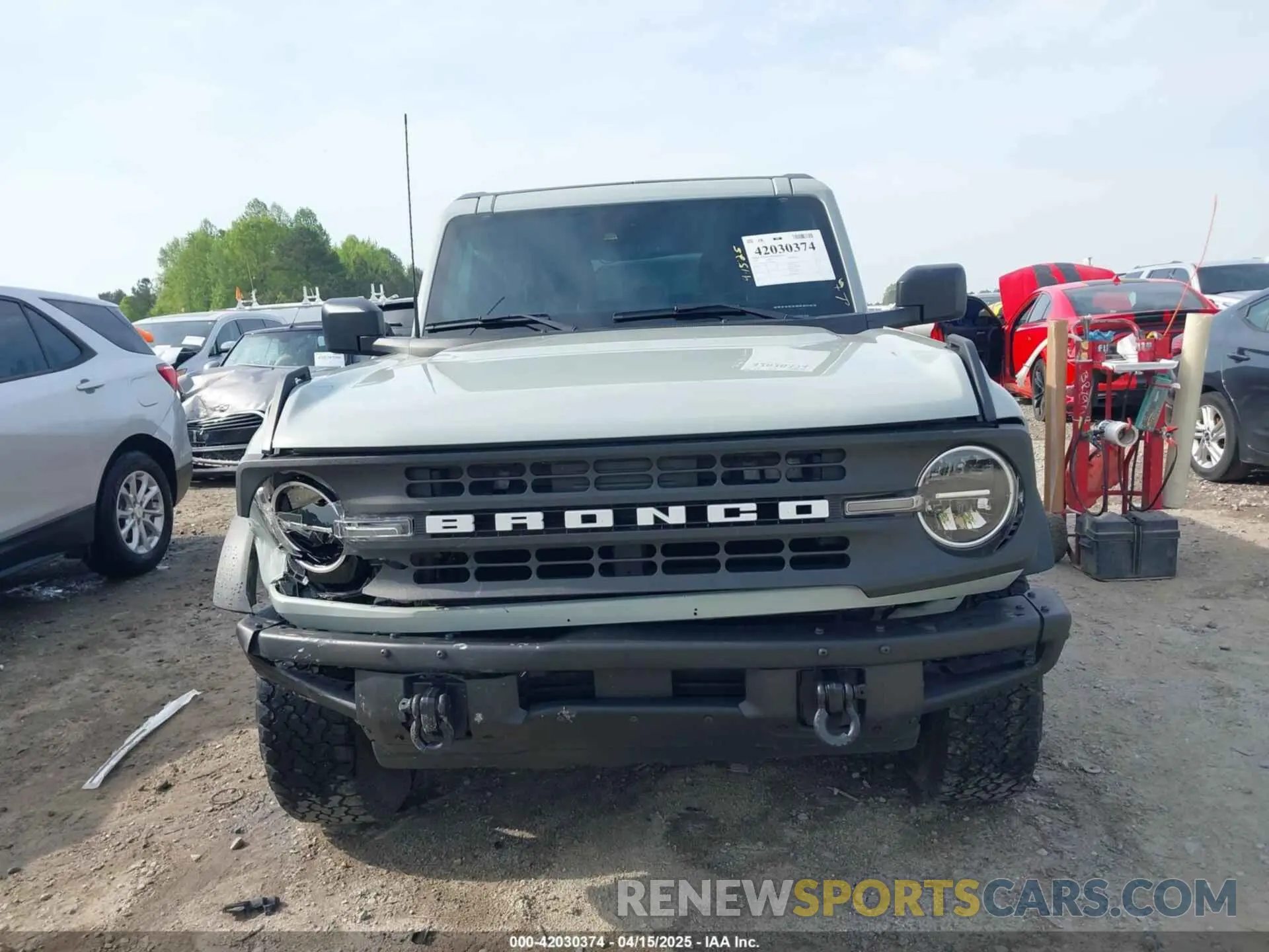12 fotografías del automóvil dañado 1FMEE5DP5NLB29798 FORD BRONCO 2022
