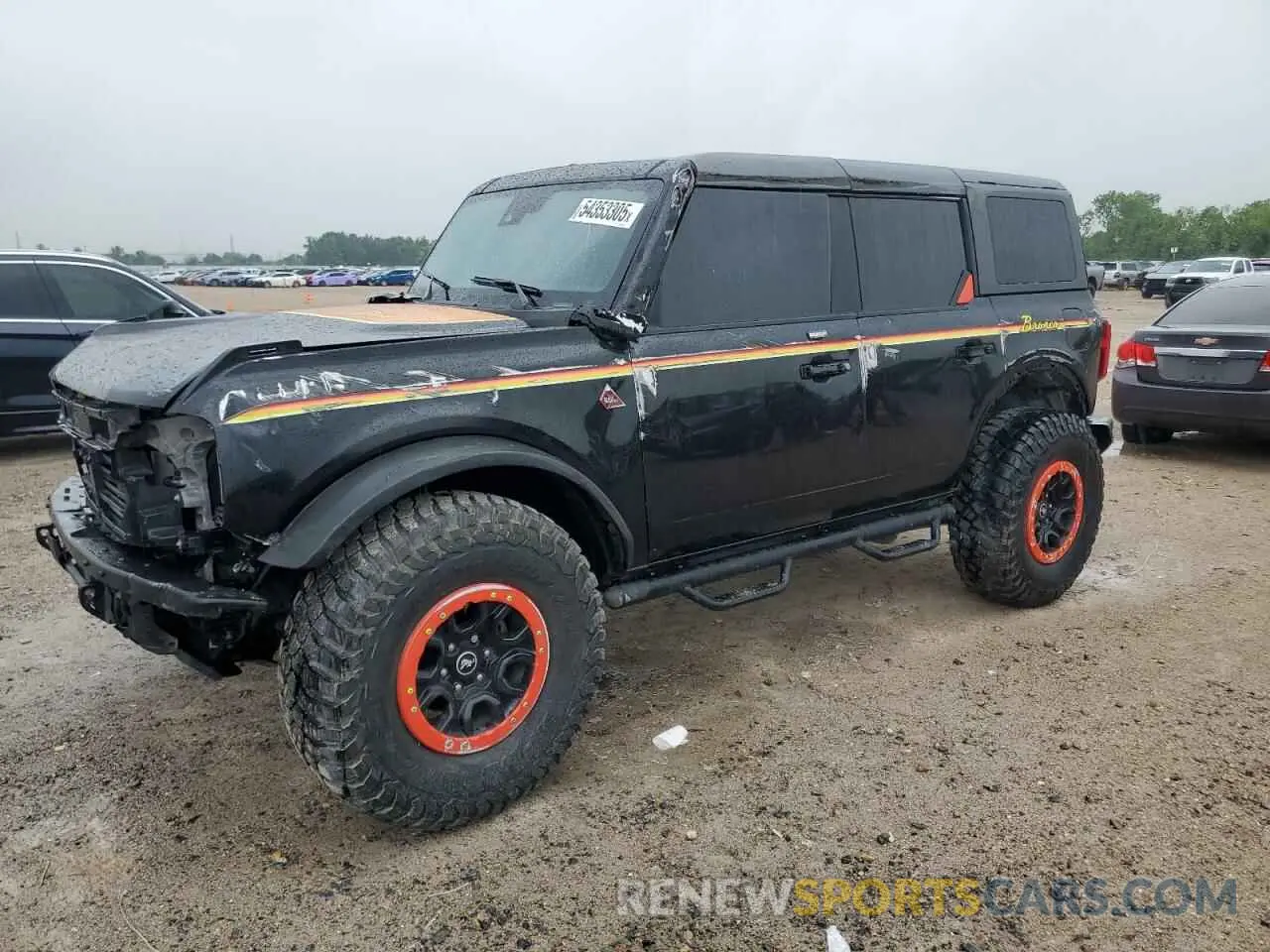 1 fotografías del automóvil dañado 1FMEE5DP5NLB31700 FORD BRONCO 2022